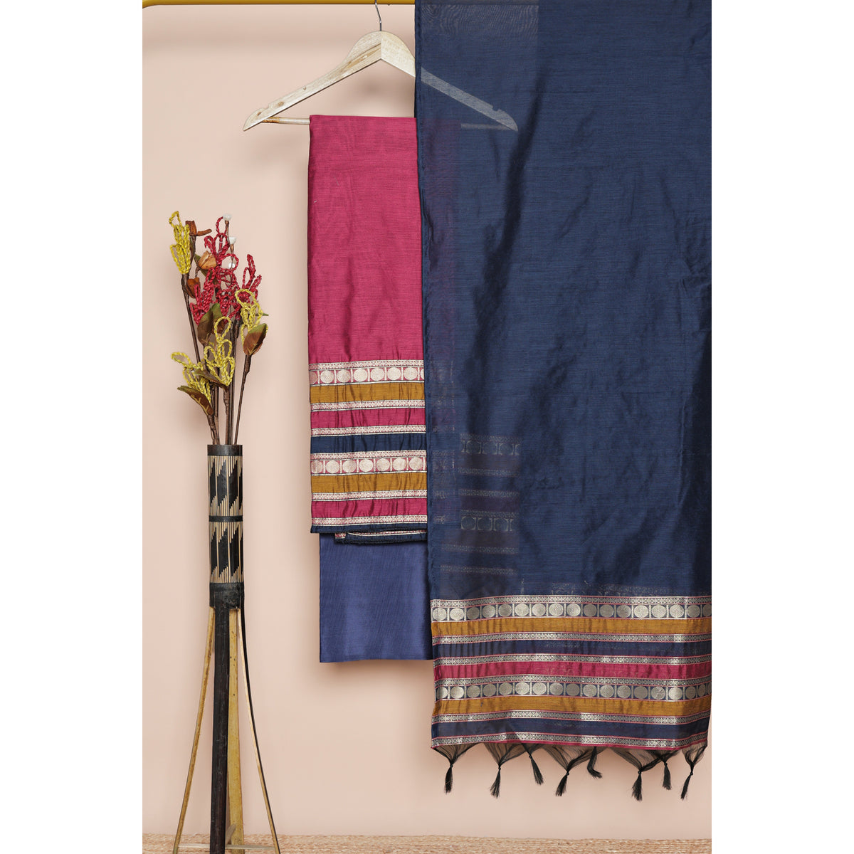 NARAYANPET JACQUARD SILK SUIT SET