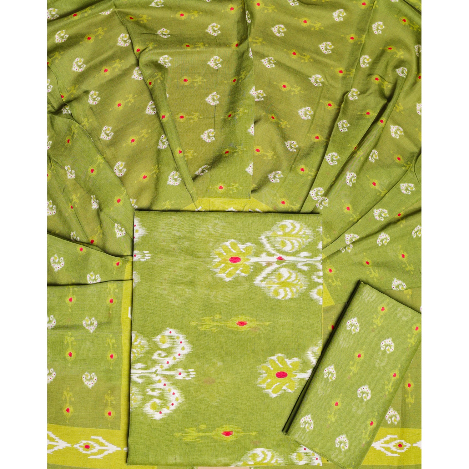 COTTON SILK SUIT SET