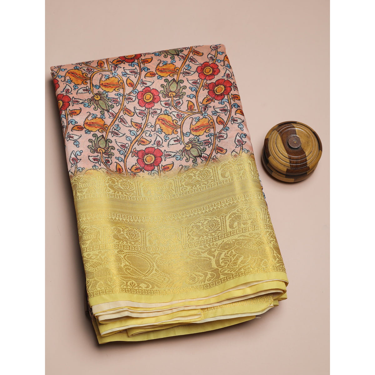 SEMI SILK PRINTED FABRIC