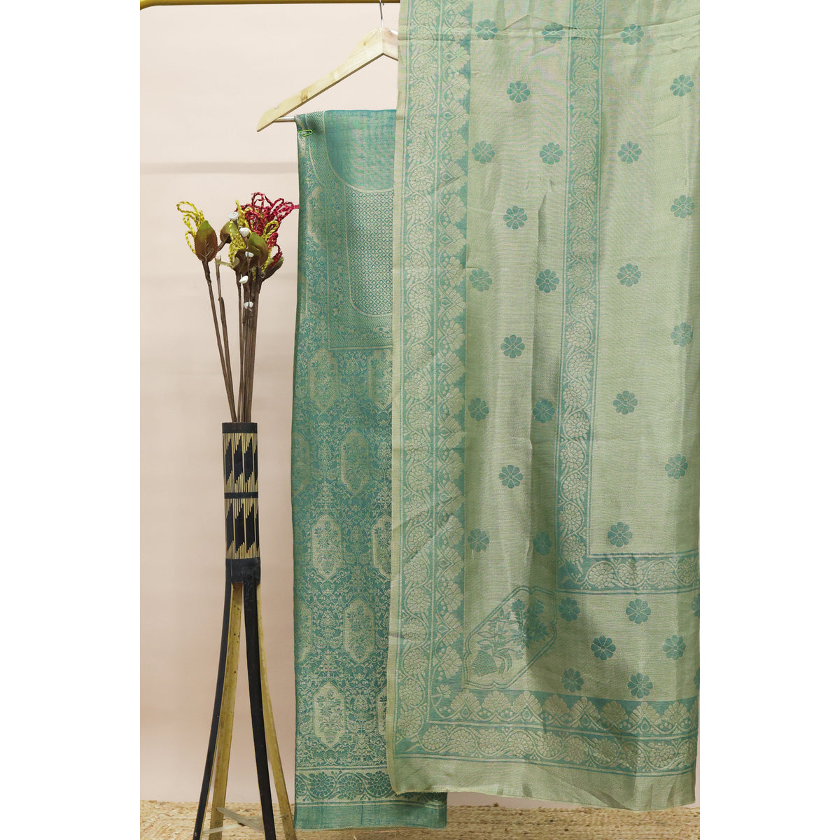 BANARASI SILK 2 PIECE SET