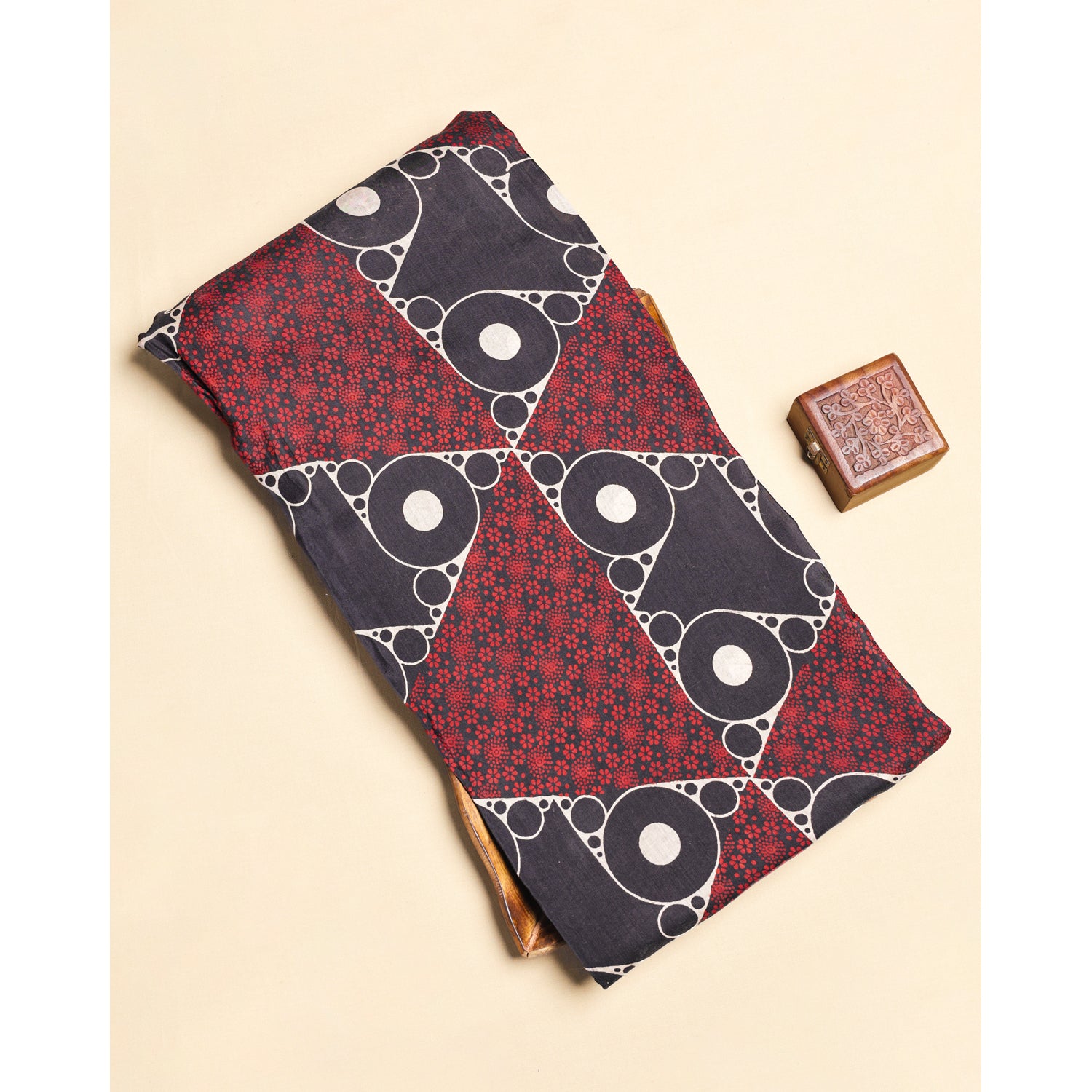 COTTON AJRAKH PRINTED FABRIC