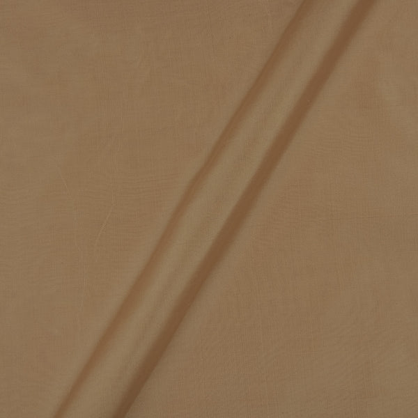 Pure Plain Silk Beige Colour Fabric Online 1002DH