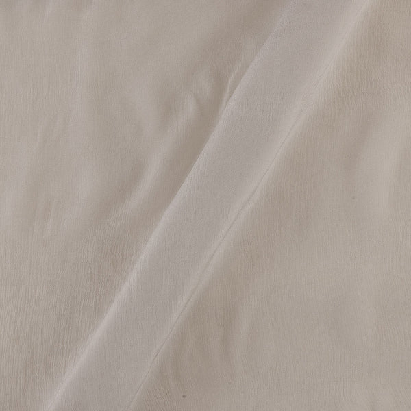 Dyeable Chinon Chiffon White Colour 45 Inches Width Fabric cut of 0.80 Meter