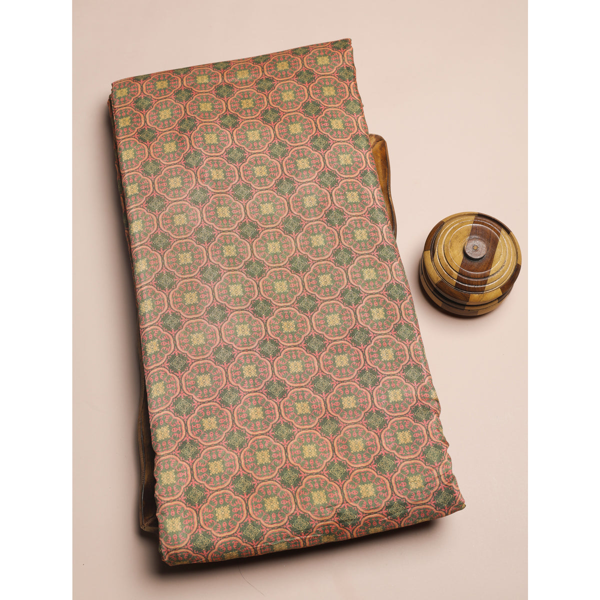SEMI SILK PRINTED FABRIC