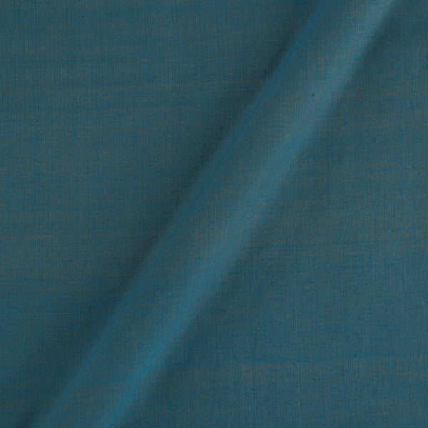 Mangalgiri Washed Cotton Ocean Blue To Beige Two Tone Handloom Fabric freeshipping - SourceItRight