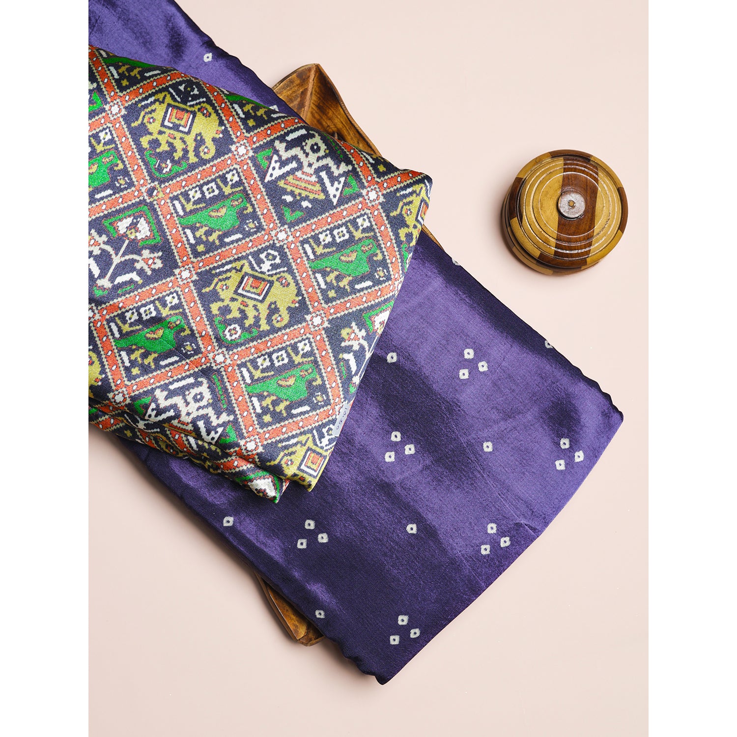 PURE MASHRU GAJJI SILK PRINTED MIX & MATCH
