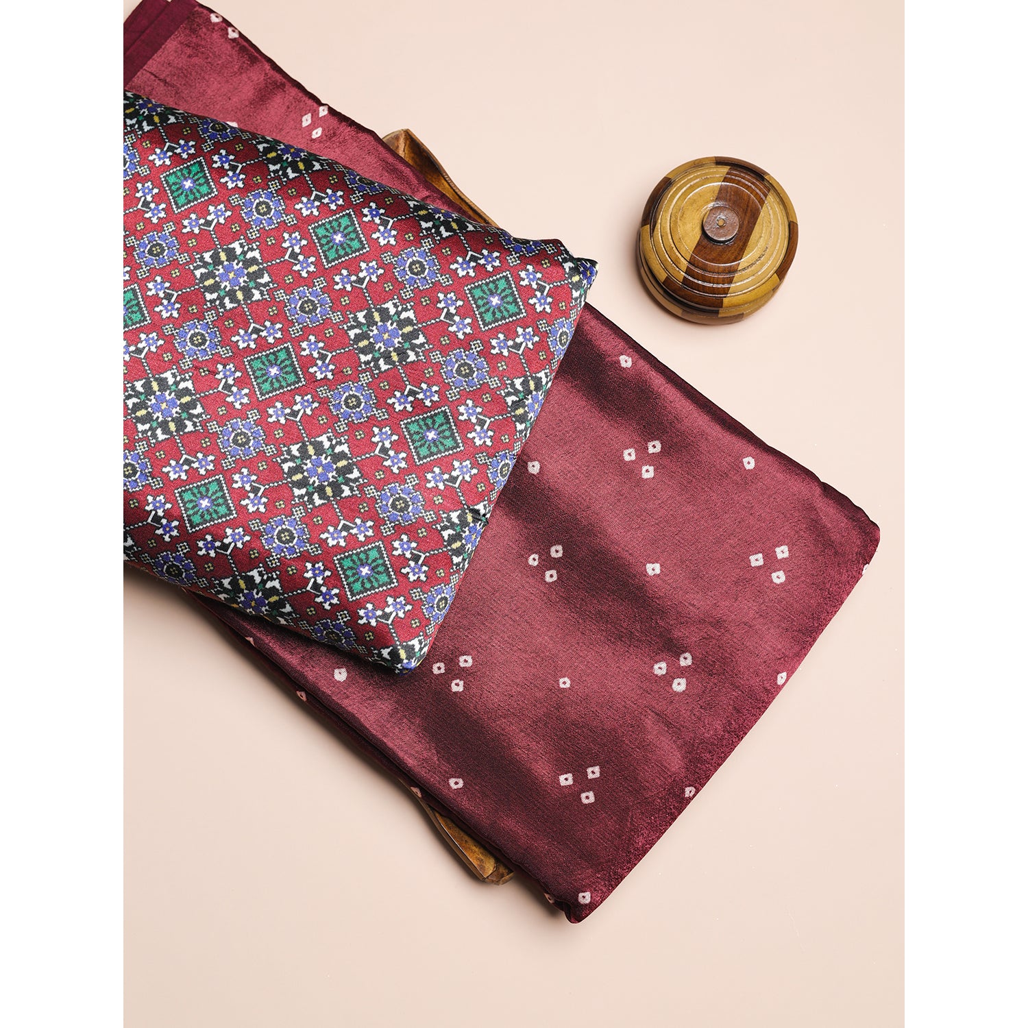 PURE MASHRU GAJJI SILK PRINTED MIX & MATCH