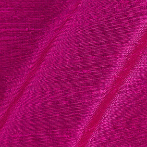 Dark Pink Viscose Rawsilk Fabric