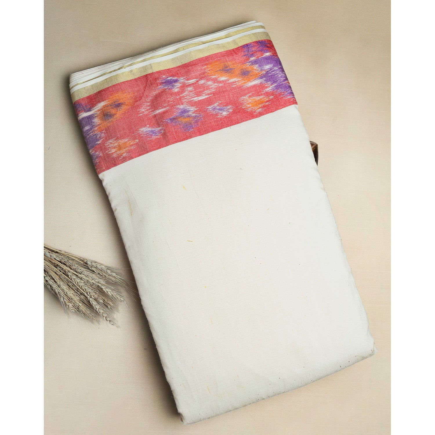PURE COTTON HANDLOOM JAMDHANI FABRIC