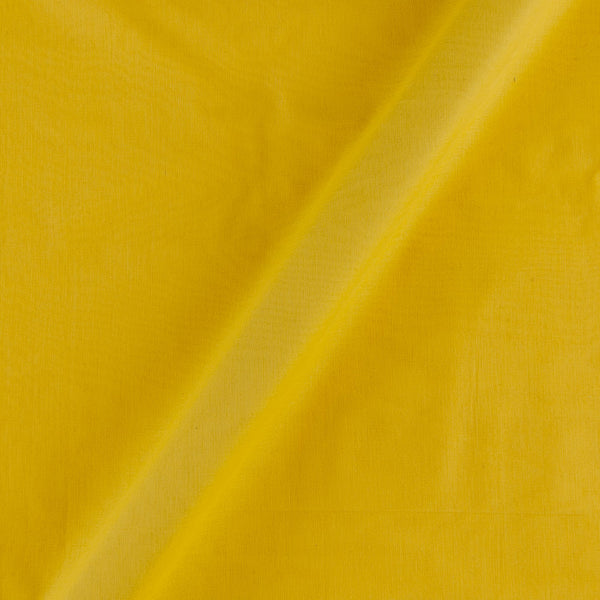 Super Fine Mul Cotton Lime Yellow Colour 43 Inches Width Dyed Fabric Ideal For Lining