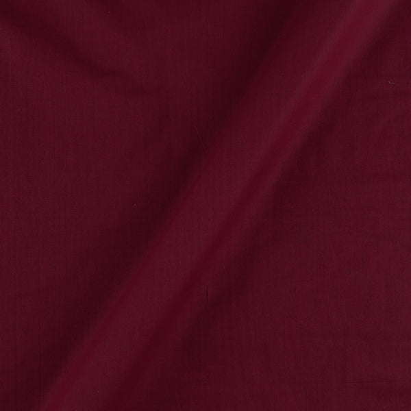 Super Fine Mul Cotton Maroon Colour 43 Inches Width Dyed Fabric Ideal For Lining