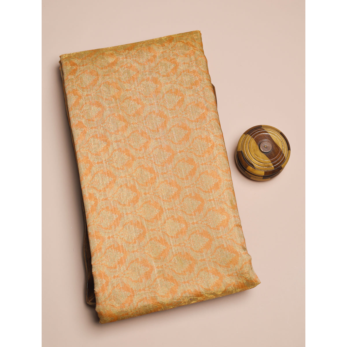 SEMI TUSSAR PRINTED FABRIC