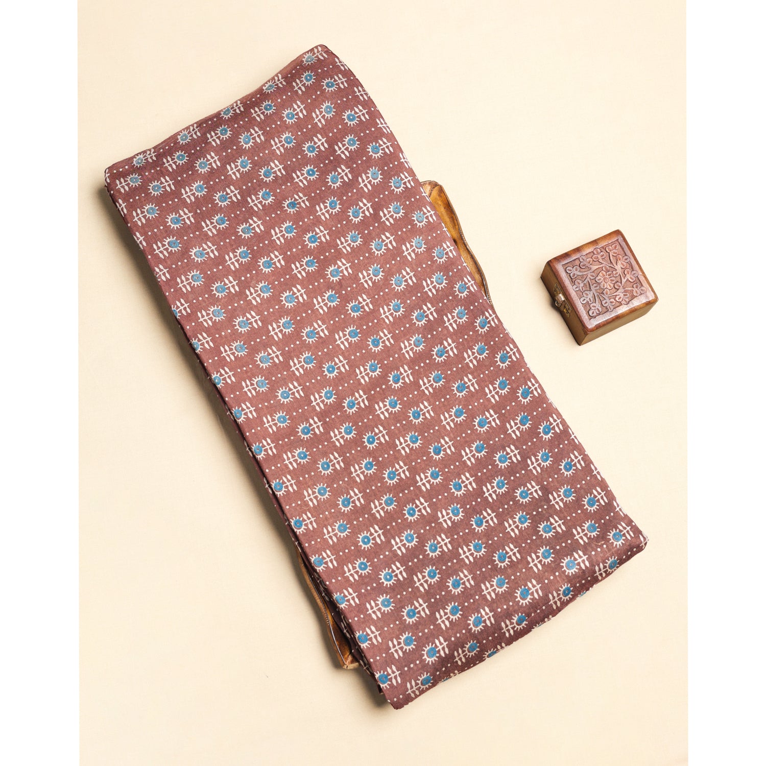 COTTON AJRAKH PRINTED FABRIC