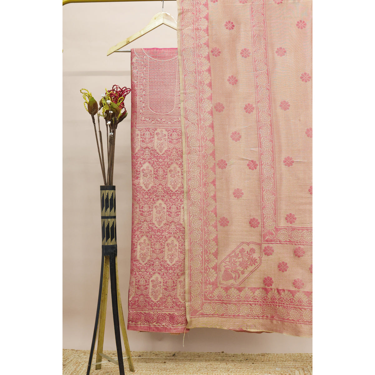 BANARASI SILK 2 PIECE SET