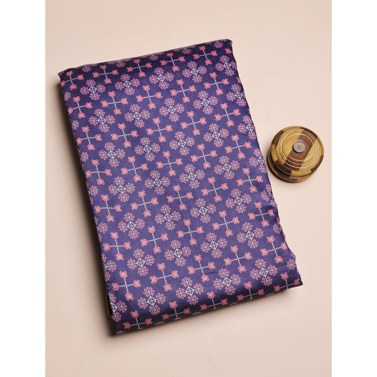 SEMI SILK PRINTED FABRIC