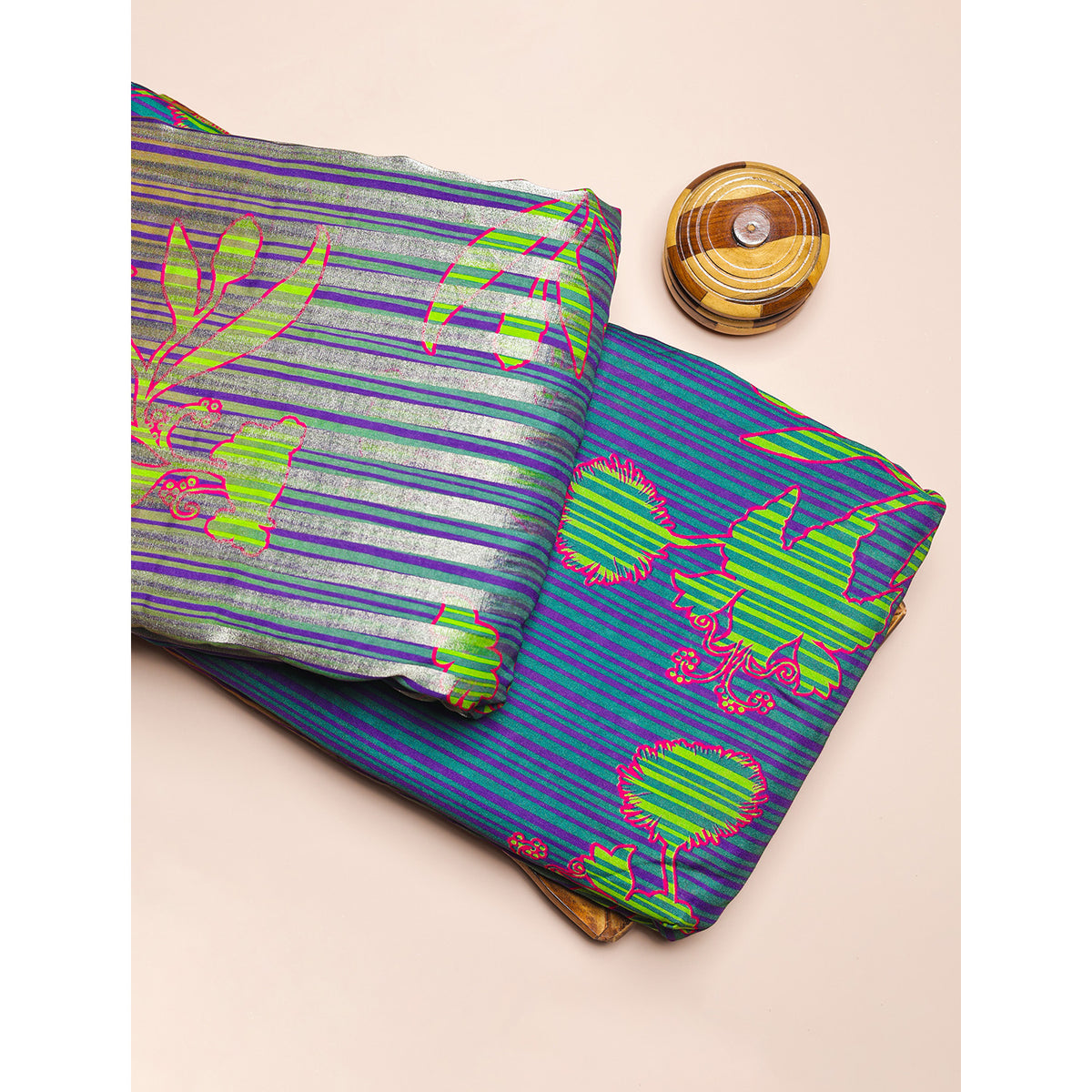 PURE MUL CHANDERI LUREX & PRINTED FABRICS