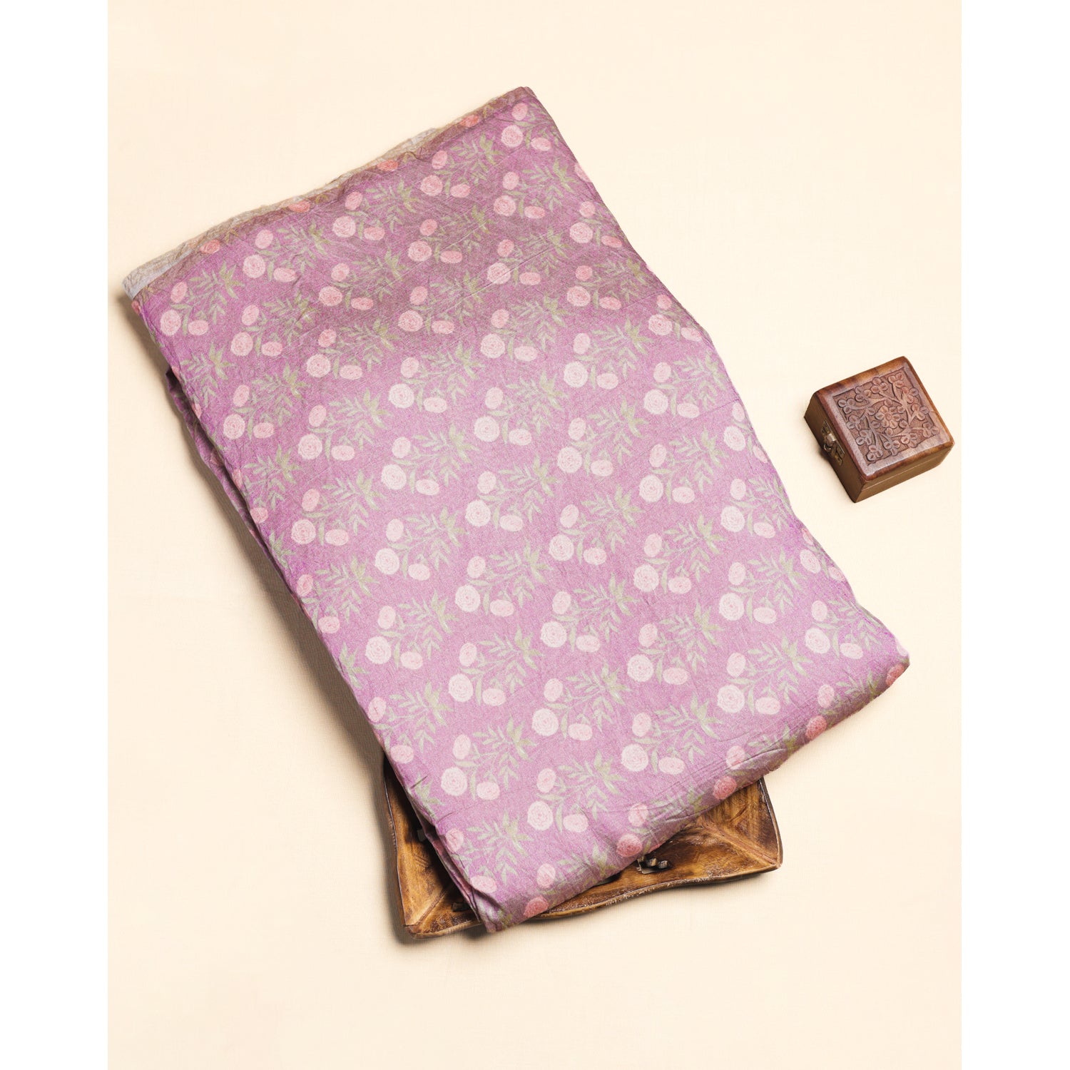 MOGRA CHANDERI PRINTED FABRIC