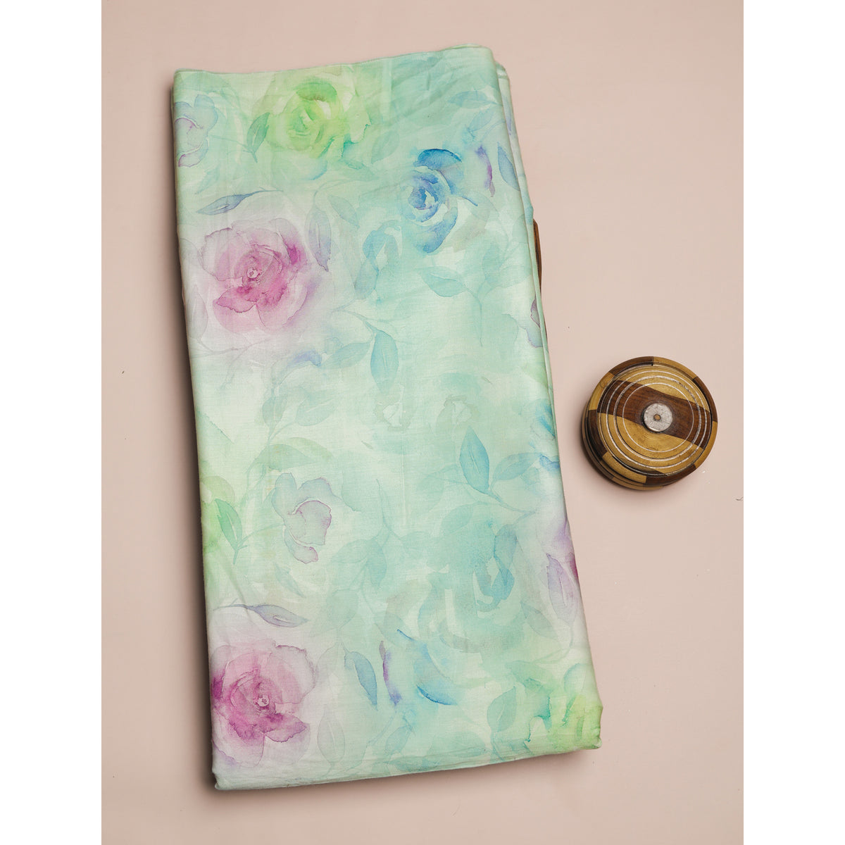 SEMI SILK PRINTED FABRIC
