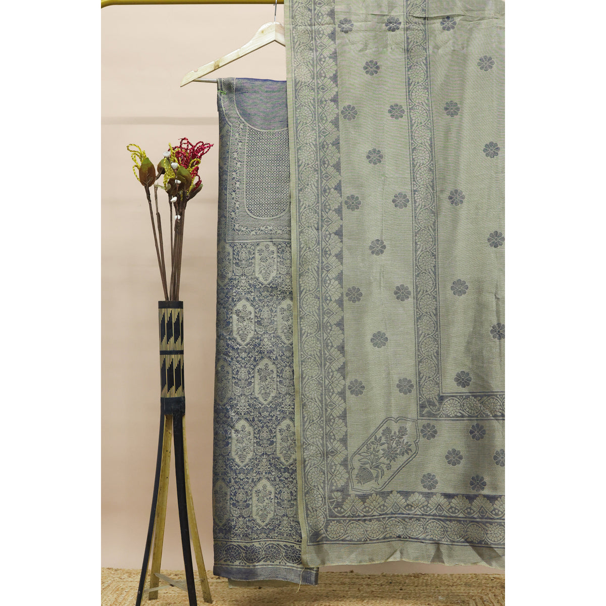 BANARASI SILK 2 PIECE SET