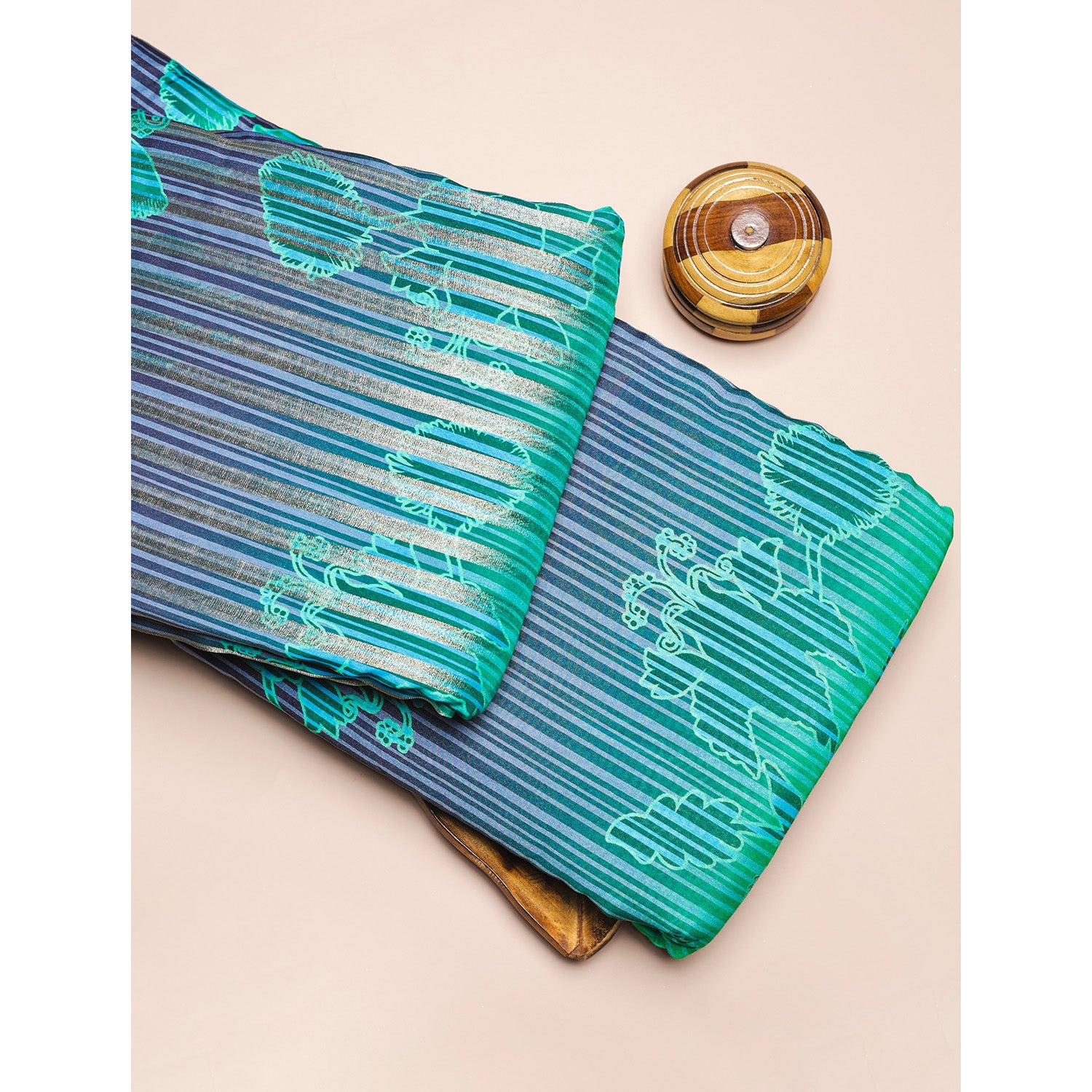 PURE MUL CHANDERI LUREX & PRINTED FABRICS
