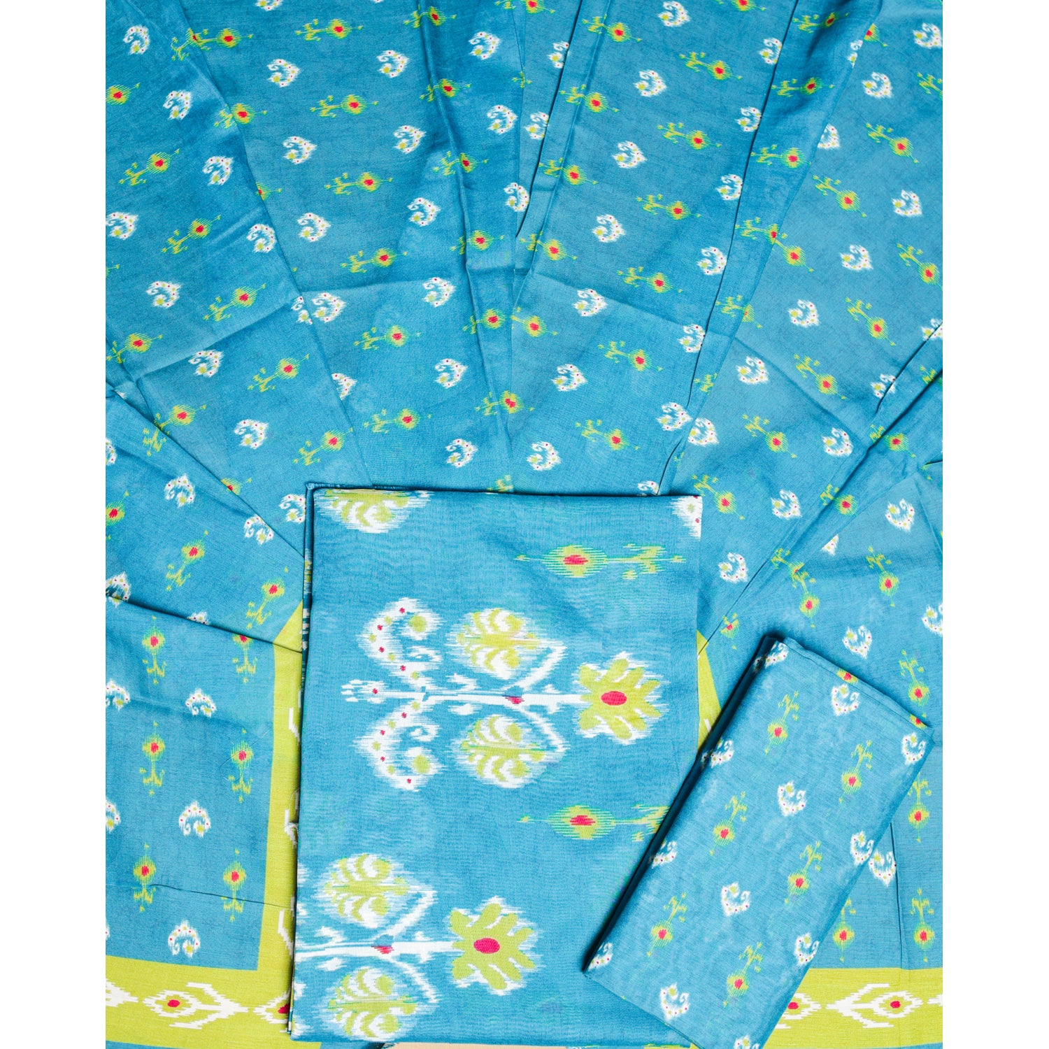 COTTON SILK SUIT SET