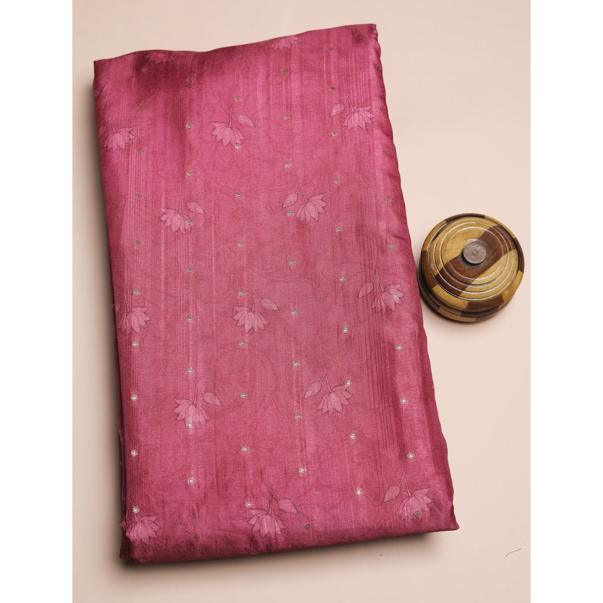 SEMI SILK PRINTED FABRIC