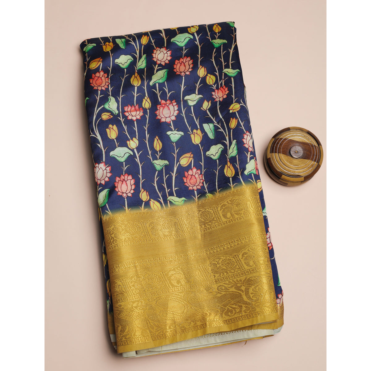 SEMI SILK PRINTED FABRIC