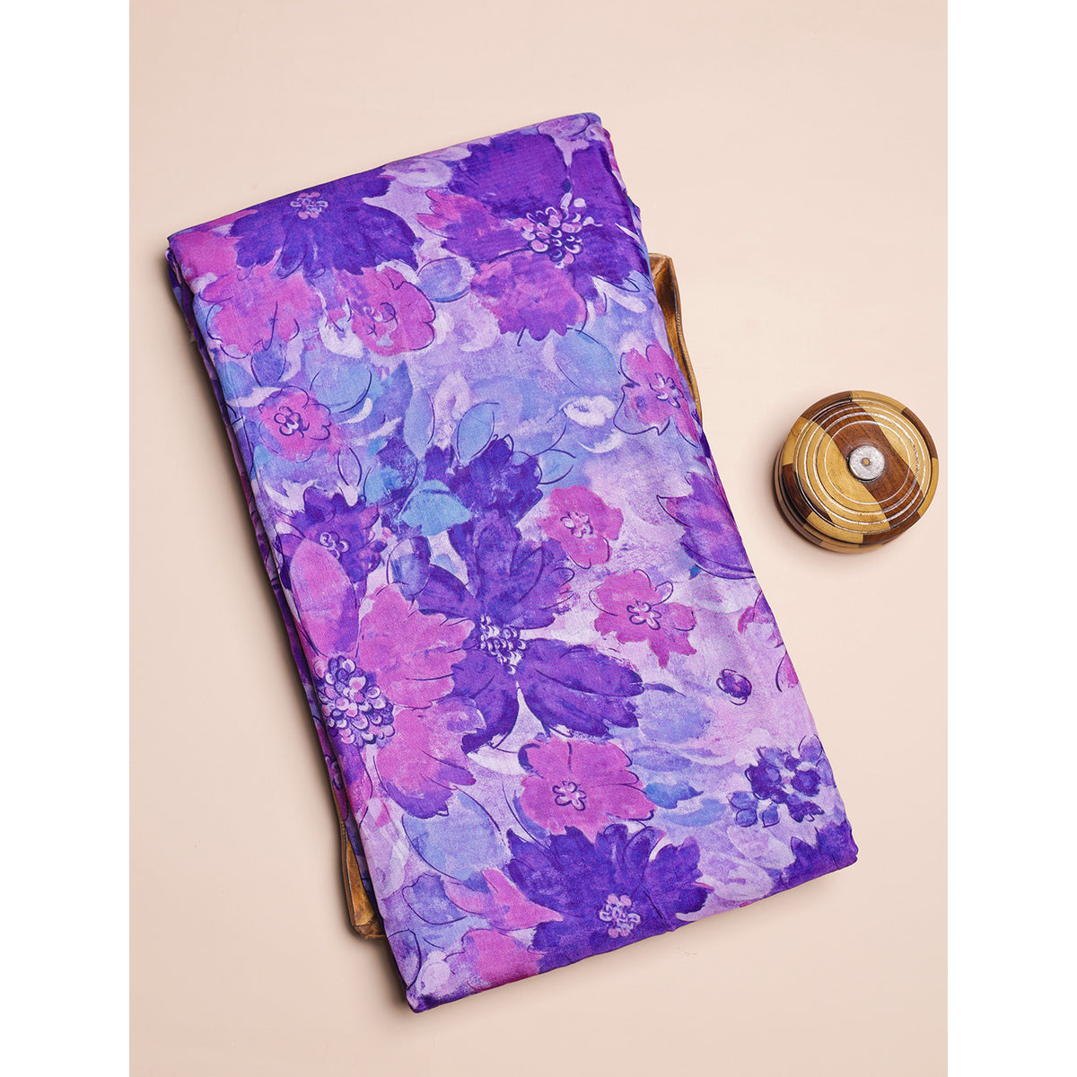 PURE COTTON SILK PRINTED FABRIC