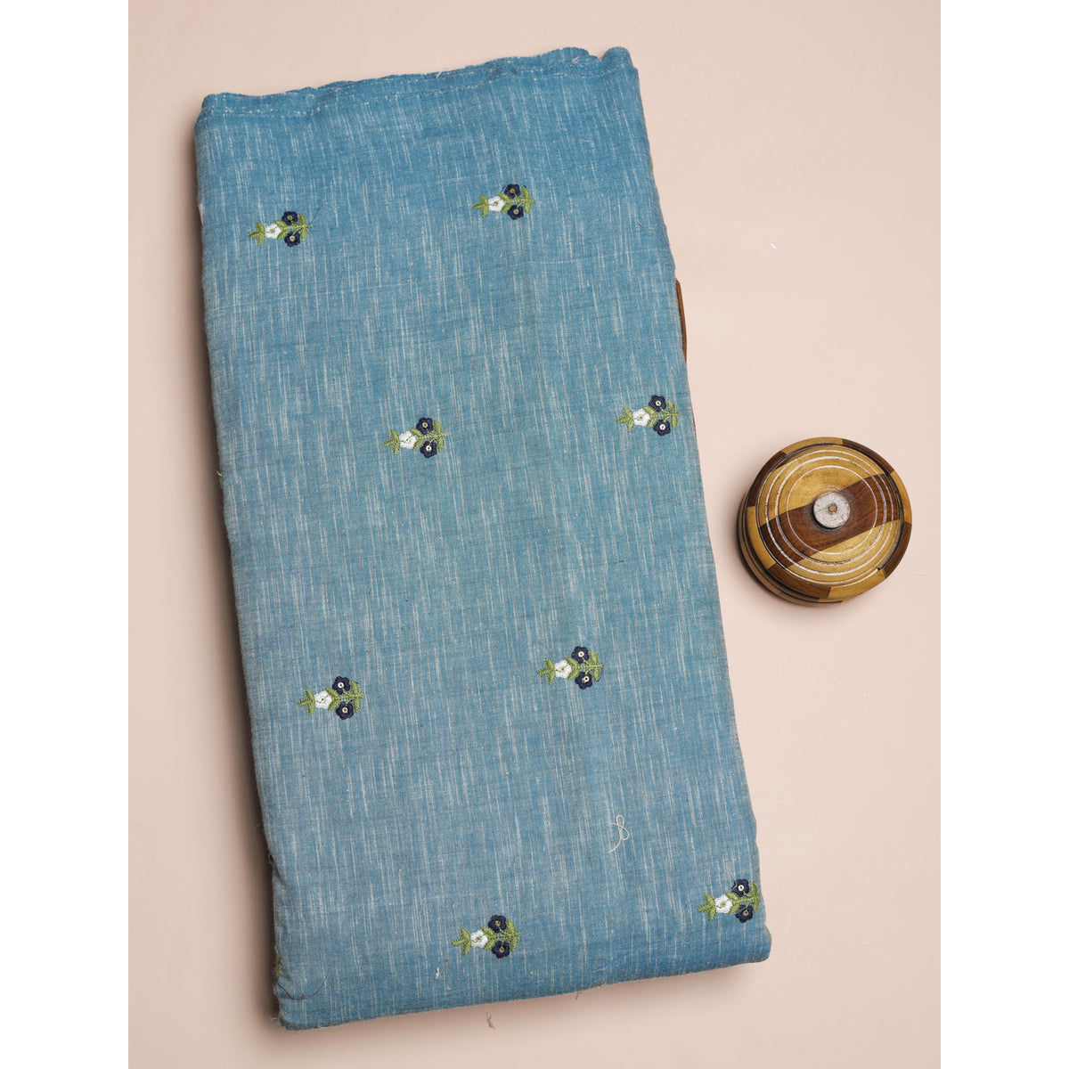 COTTON EMBROIDERED FABRIC