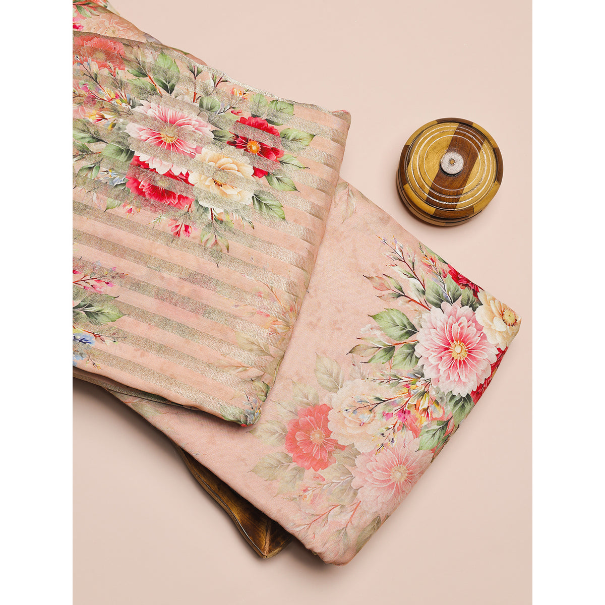 PURE MUL CHANDERI LUREX & PRINTED FABRICS