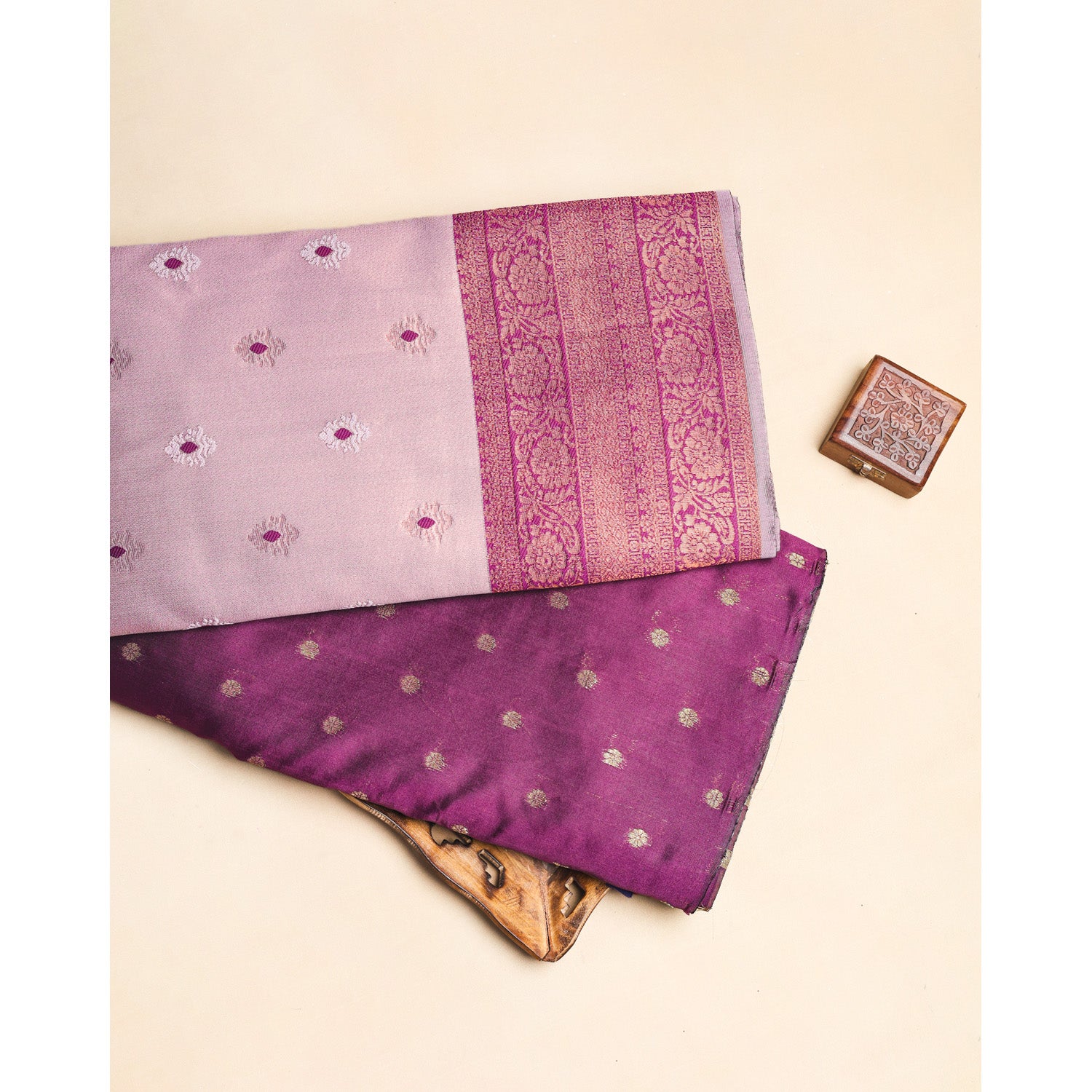 SEMI SILK ZARI WOVEN FABRICS