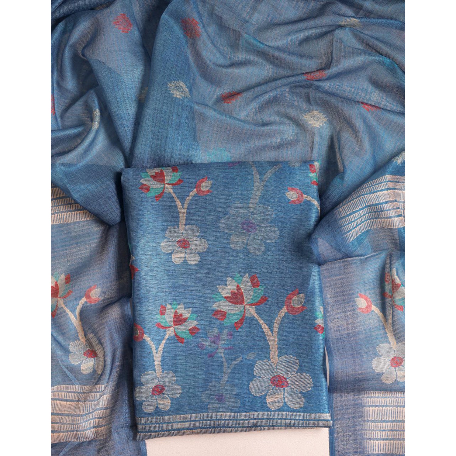 CHANDERI 2 PIECE SET