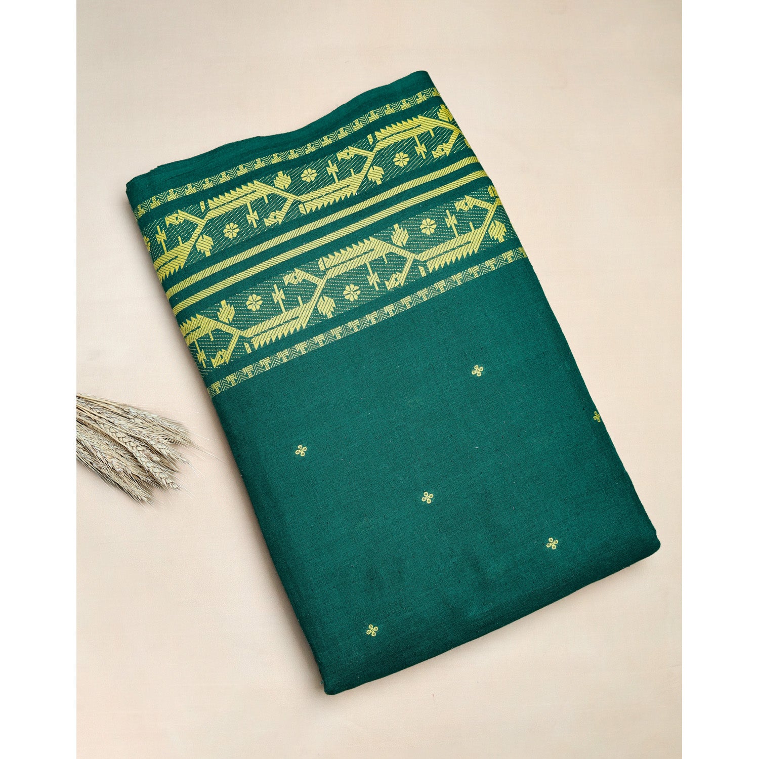 PURE COTTON HANDLOOM JAMDHANI FABRIC
