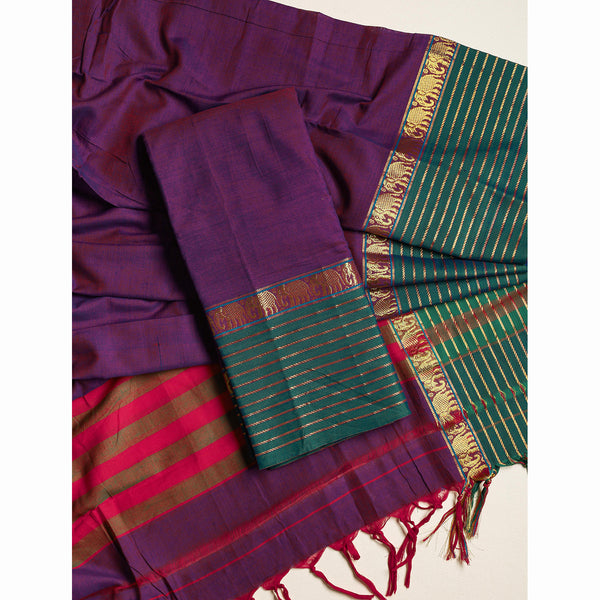 Narayanpet Cotton Handloom Suit Set