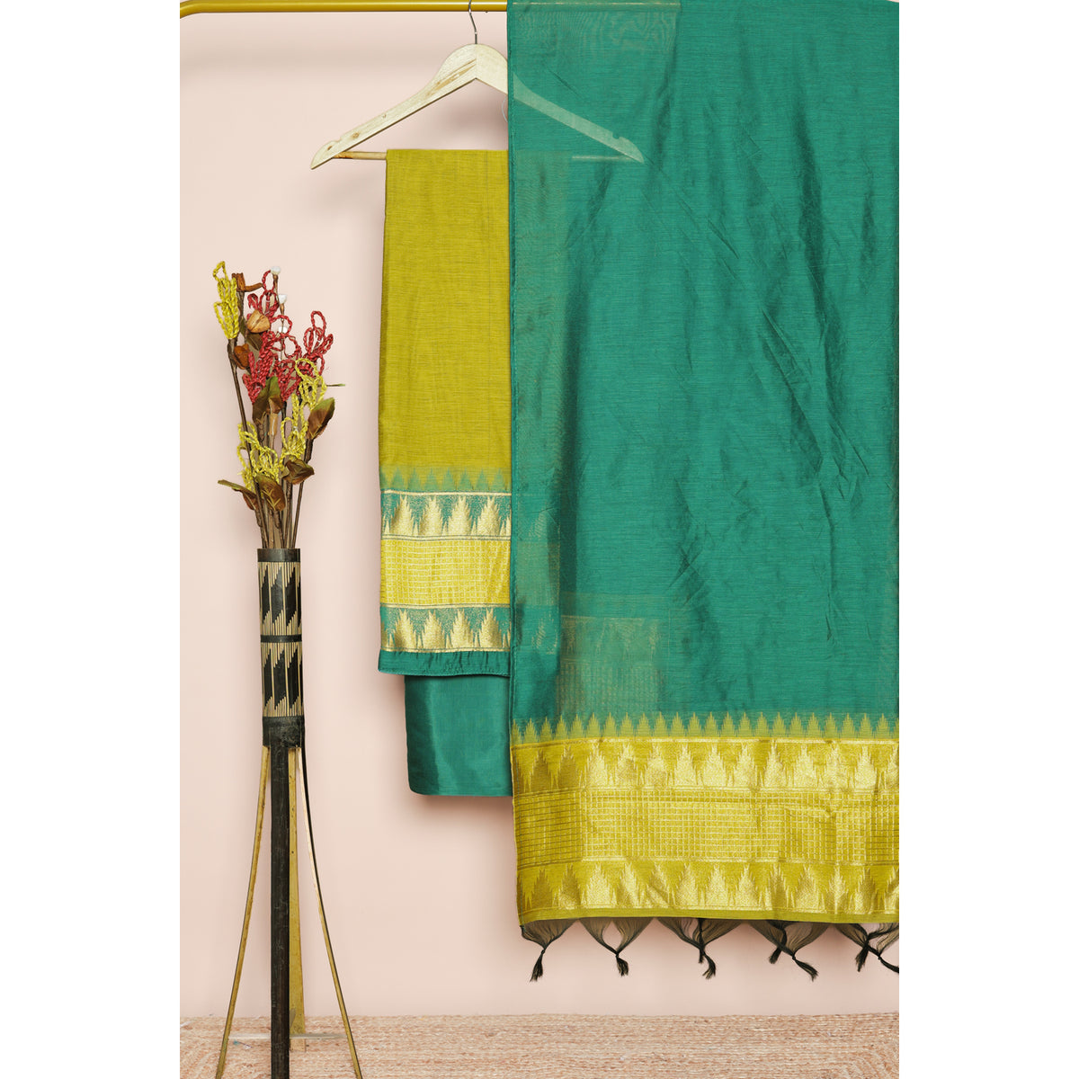 NARAYANPET JACQUARD SILK SUIT SET