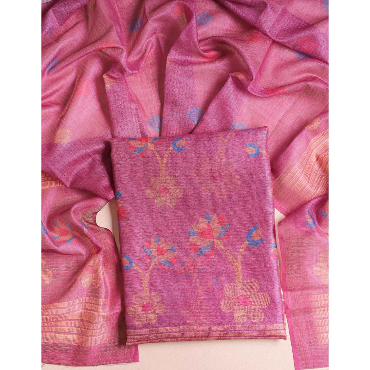 CHANDERI 2 PIECE SET