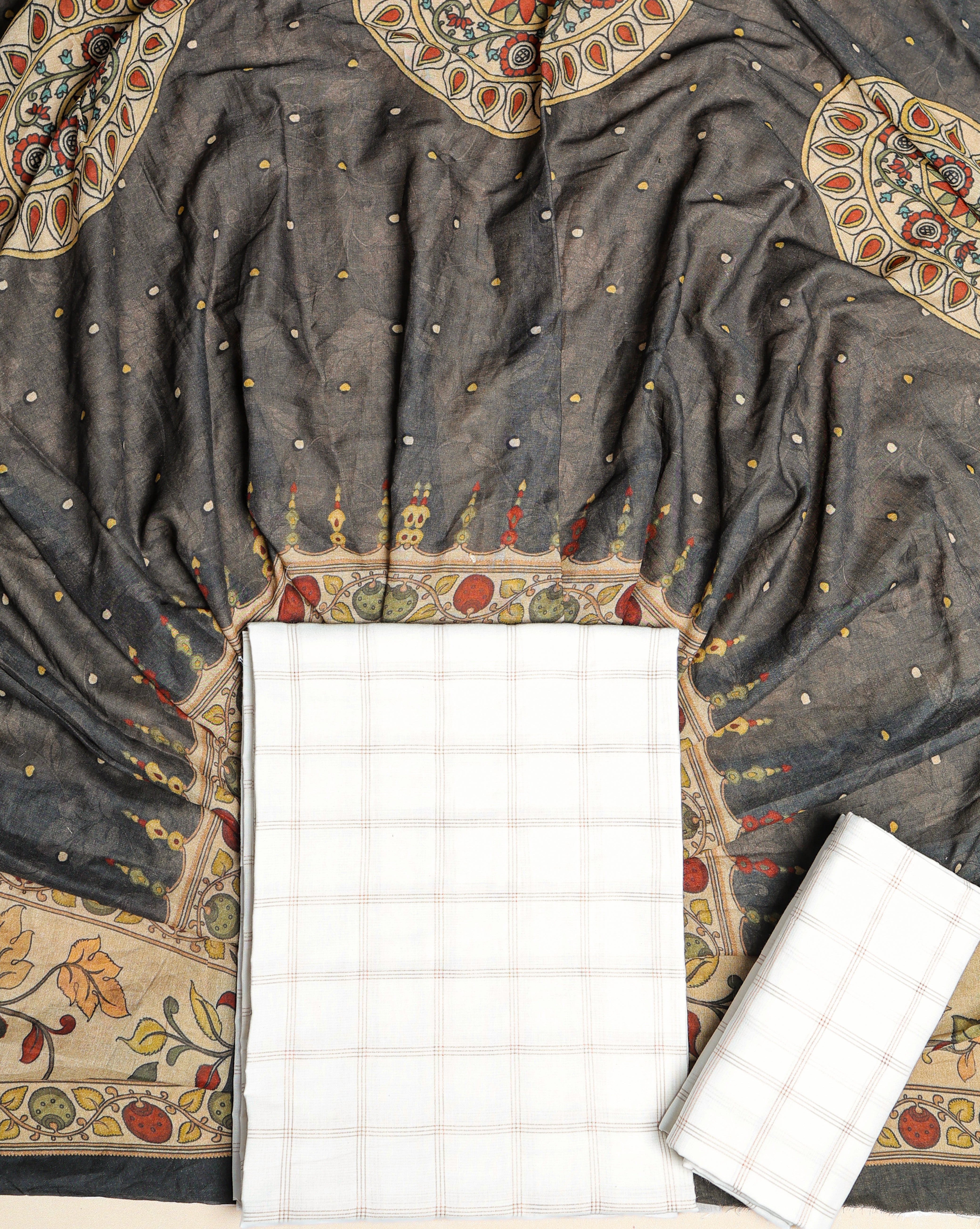 PURE COTTON HANDLOOM SUIT SET