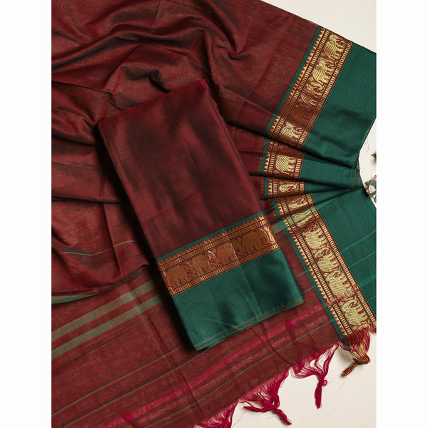 Narayanpet Cotton Handloom Suit Set