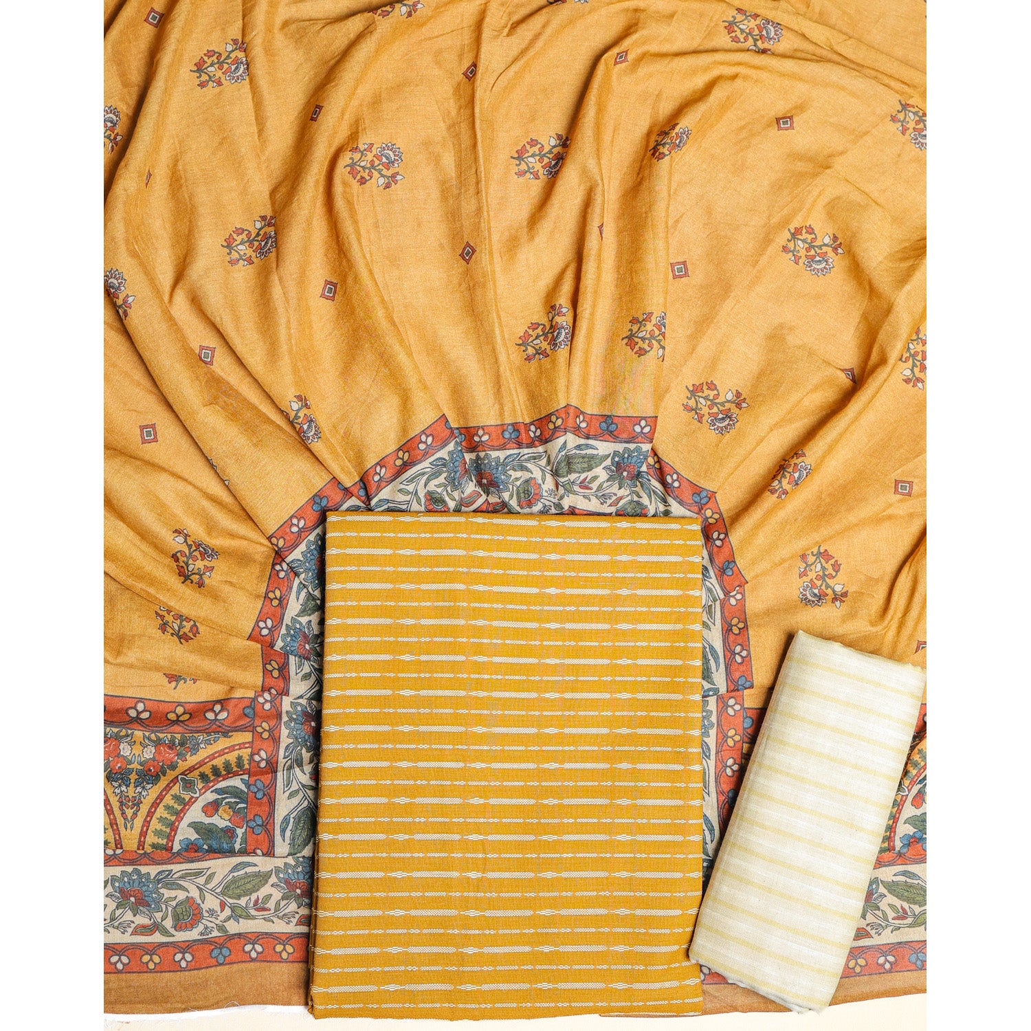 PURE COTTON HANDLOOM SUIT SET