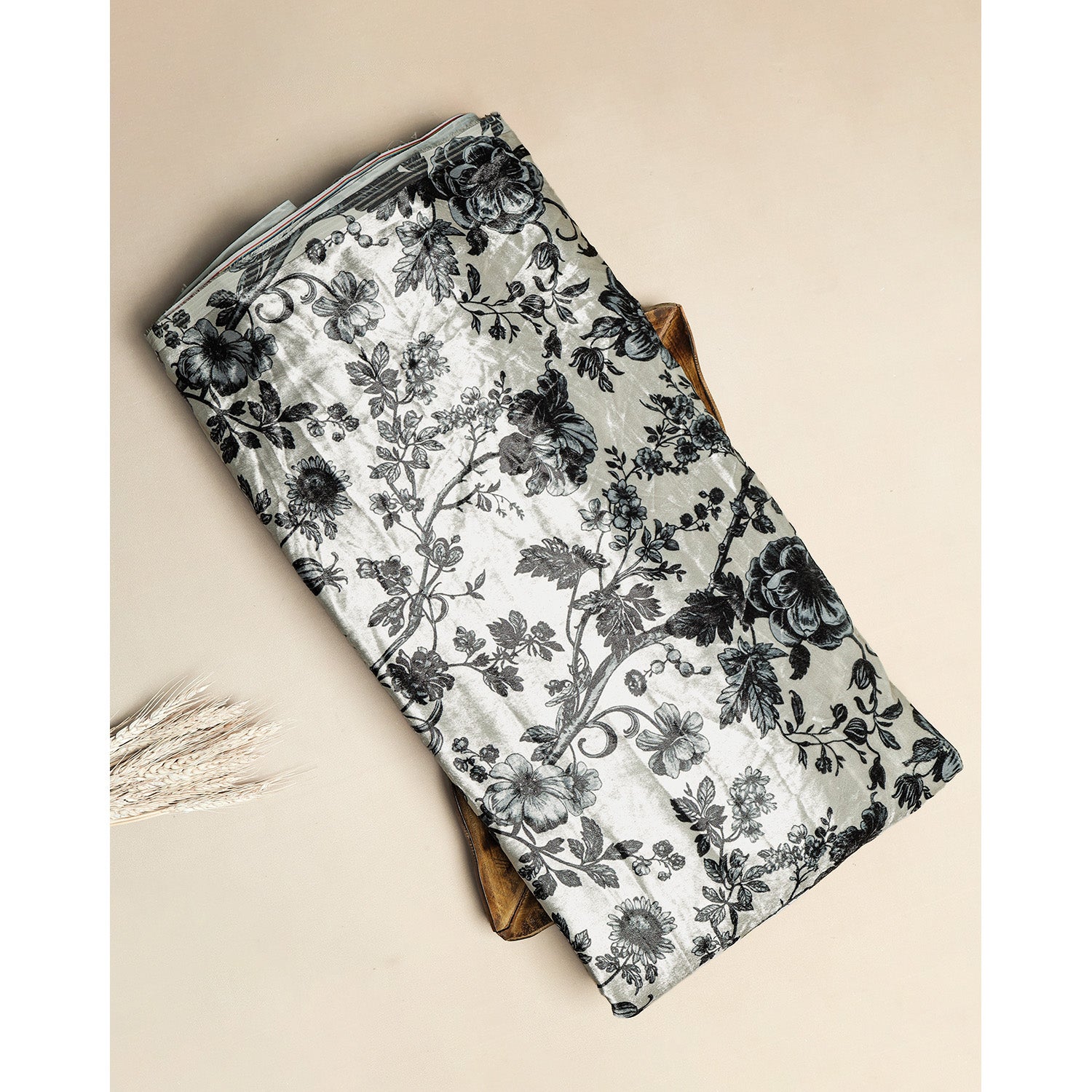 MEHFIL-E-RANG - VELVET DIGITAL PRINTED FABRIC
