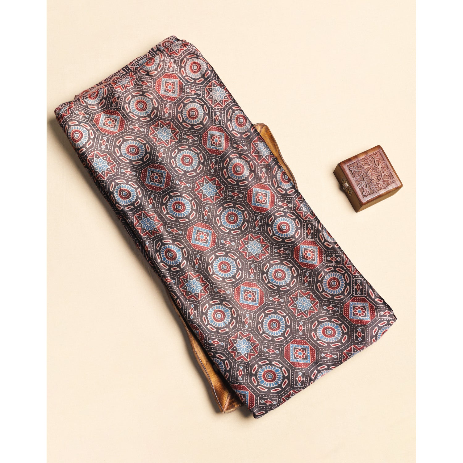MODAL AJRAKH PRINTED FABRIC