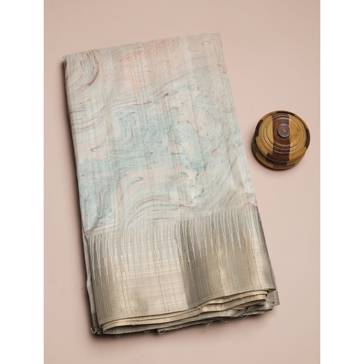 SEMI SILK PRINTED FABRIC