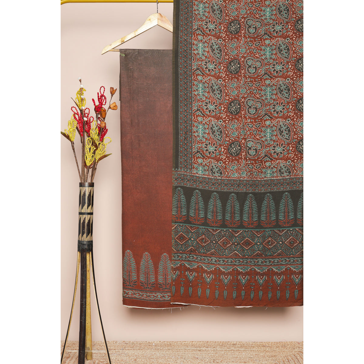MOGRA CHANDERI 2 PIECE SET
