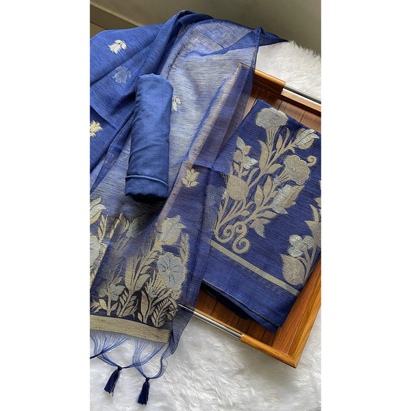 CHANDERI SUIT SET