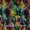 Organza Multi Colour Floral Print 43 Inches Width Viscose Fabric