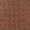 Cotton Brick Red Colour Jungle Block Print Natural Kalamkari 46 INches Width Fabric