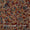 Cotton Brick Red Colour Jaal Block Print Natural Kalamkari Fabric Online 2074APU2