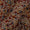 Cotton Brick Red Colour Jaal Block Print Natural Kalamkari Fabric Online 2074APU2