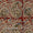 Cotton Brick Red Colour Paisley Jaal Block Print Natural Kalamkari Fabric Online 2074AQA