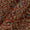 Cotton Brick Red Colour Jaal Print Natural Kalamkari Fabric Online 2074CV3